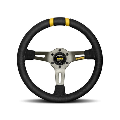 MOMO MOD.DRIFT 330mm Black Suede Steering Wheel (R1907/33S)