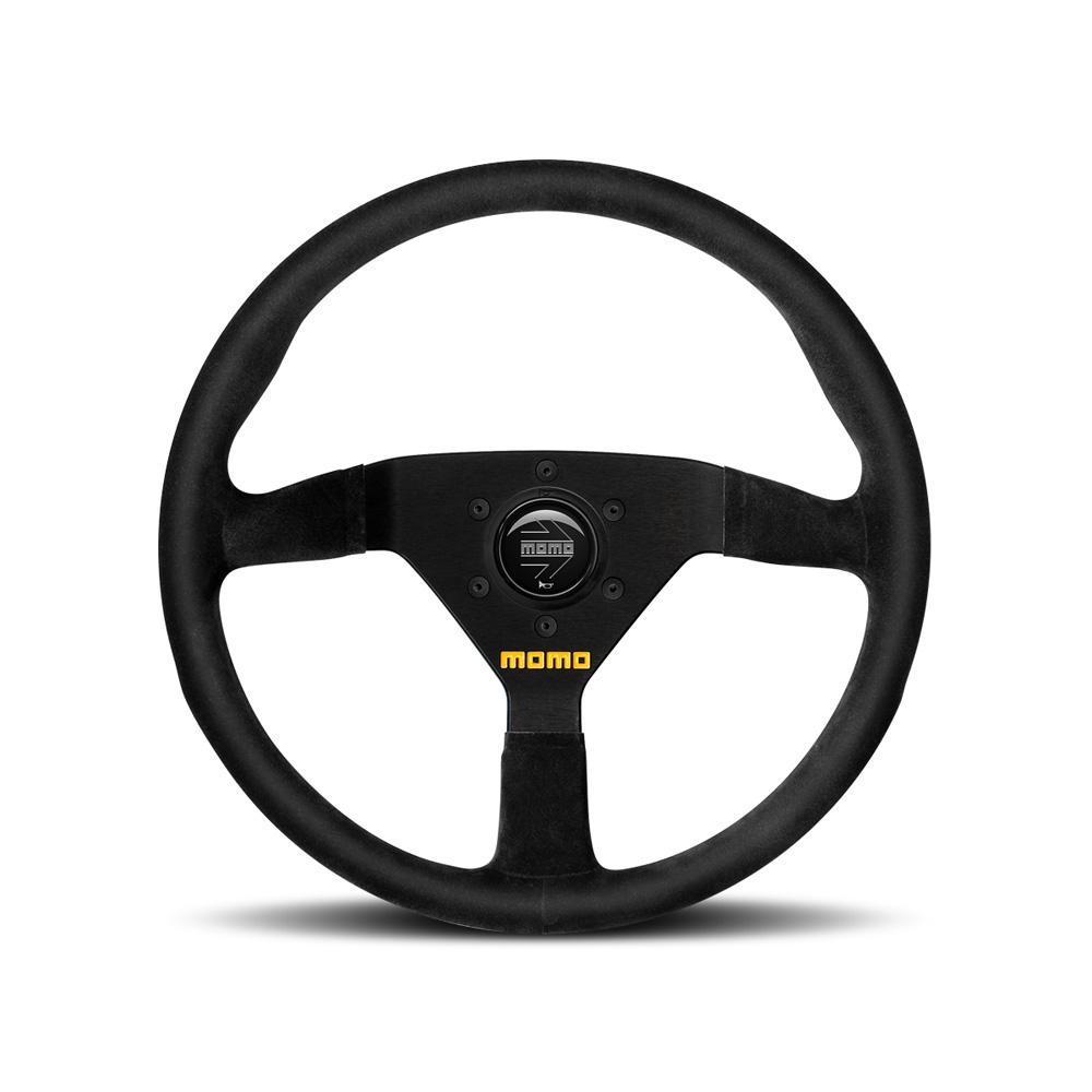 MOMO MOD.78 320mm Black Leather Steering Wheel (R1909/33L