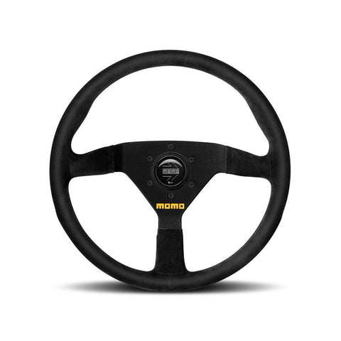MOMO MOD.78 350mm Black Leather Steering Wheel (R1909/35L)