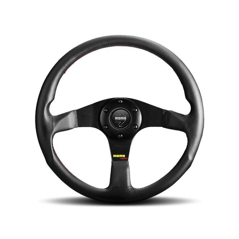 MOMO Tuner 320mm Black Leather Steering Wheel (TUN32BK0B)