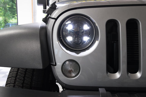 Morimoto Morimoto Sealed7 2.0 Heads - Set | Jeep Wrangler JK: 07-17 w/o OEM LED Headlights (LF516)