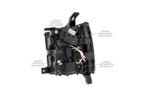 Morimoto XB LED Heads - Pair / ASM | Chevrolet Silverado HD: 2015-2019 (LF541)