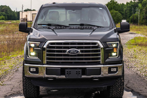 Morimoto XB Hybrid LED Heads - Pair / ASM | FORD F150: 2015-2017 w/o OEM LED Headlights (LF550)