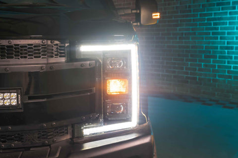 Morimoto XB Hybrid LED Heads - Pair / ASM | FORD Super Duty: 2017-2019 (LF554)