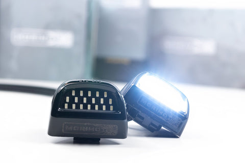 Morimoto XB License Plate Lights - Pair | Chevrolet Silverado: 1999-2013 (LF71204-B)