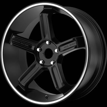 Motegi Racing MR122 Satin Black w/ Machined Ring 18x9 | 5x100 (MR12289051745)