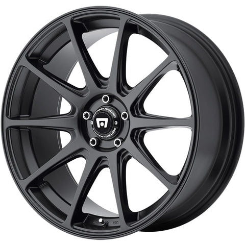Motegi Racing MR127 Satin Black 17x8 | 5x114.3 (MR12778012738)