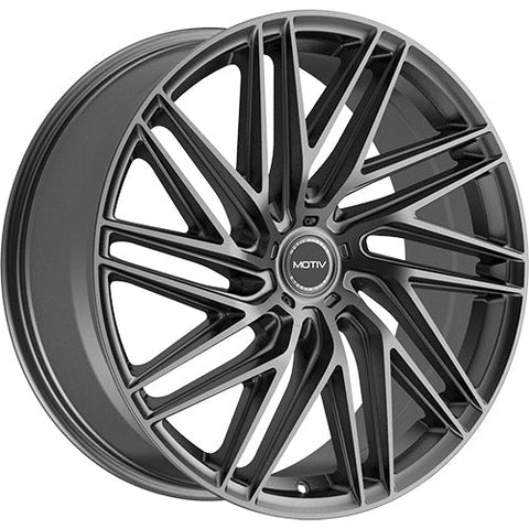 Motiv Wheels Align Gloss Graphite 18x8 | 5x108/5x112 (429G-8802440)