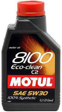 Motul 8100 5W30 Eco-Nergy Synthetic Oil C2 1L (1.05 qt.) - Modern Automotive Performance
