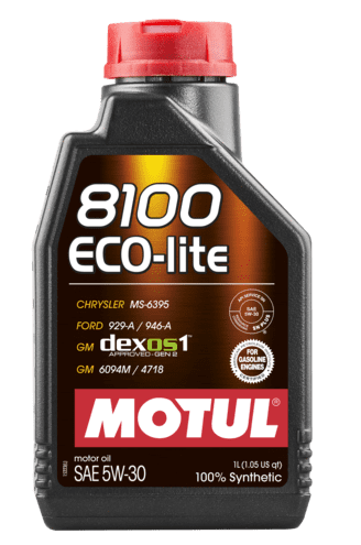 Motul 8100 Eco-Lite 5W30 Synthetic Engine Oil | 1L (111361)