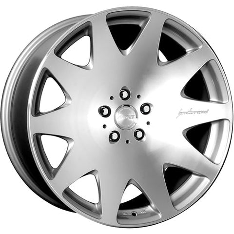 MRR Wheels HR3 Silver w/ Machined Spoke Faces and Outer Lip 20x8.5 | 5x110 (HR03208551435S-510)