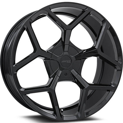 MRR Wheels T228 Gloss Black 22x10 | 6x135/6x139.7 (T22822A012H30BK)