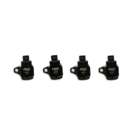MSD Blaster Coils - 4 Pack | 2016-21 Honda Civic 2.0L and 2015-2019 Honda Fit 1.5L (824943/4)
