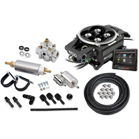 MSD Atomic EFI 2 Kit for Square Bore Carburetors (2900-2/BK)