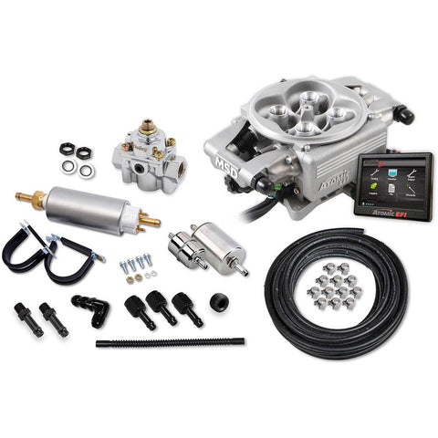 MSD Atomic EFI 2 Kit for Square Bore Carburetors (2900-2/BK)