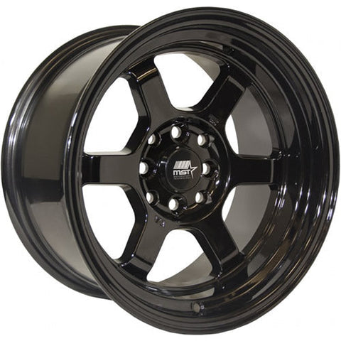 MST Wheels Time Attack Black 16x8 | 4x100 (01T-6849-20-BLK)