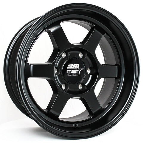 MST Wheels Time Attack Matte Black 17x8.5 | 6x139.7 (01T-78583-N10-MBK)