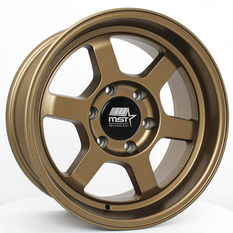 MST Time Attack 17x8.5 6x5.5 -10mm Offset Wheel (01T-78583-N10-MBK)