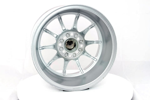 MST MT11 Series 15x8.0 4x100/4x114.3 Offset 0 Silver w/Machined Lip Wheel (11-5816-0-SILL)