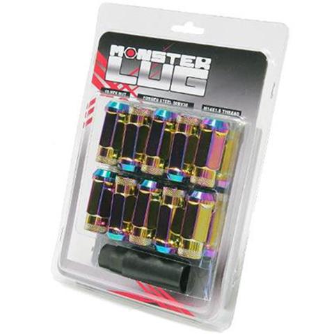 Muteki Wheel Mate Monster M14x1.5 Open End Lug Set (33006X