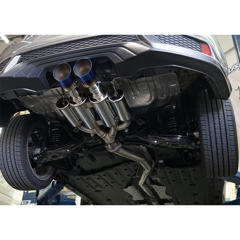 MXP Comp RS Exhaust System | 2017-2021 Honda Civic Si Coupe (MXCRFC3CPB)