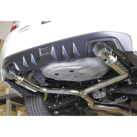MXP Dual Single Tip Cat-Back Exhaust | 2015-2020 Subaru WRX/STI (MXCRVAS)