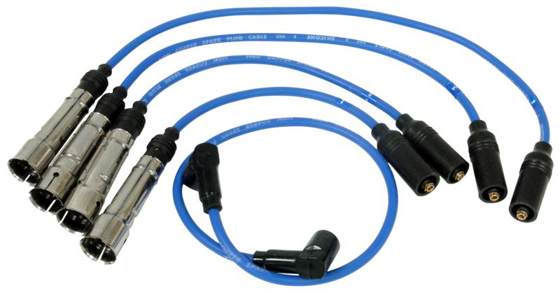 NGK Spark Plug Wire Set | 1985-1993 Volkswagen Cabriolet (57283