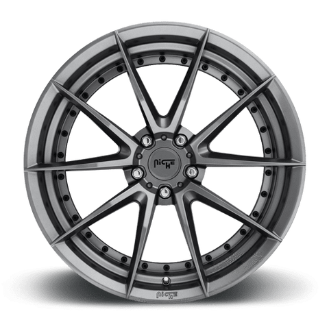 Niche M197 Sector 5x112 19" Gloss Anthracite Wheels