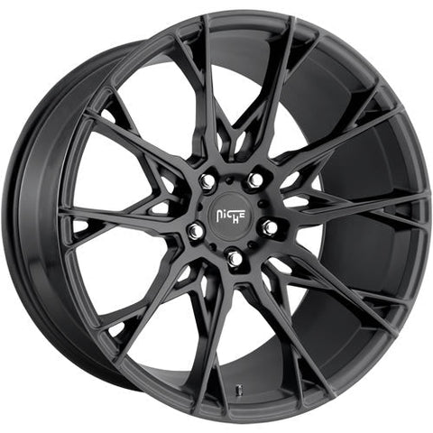 Niche Wheels Staccato Matte Black 18x8.5 | 5x120 (M183188521+35)