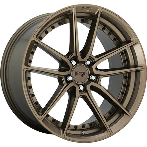 Niche Wheels DFS Matte Bronze 18x8 | 5x108 (M222188031+40)