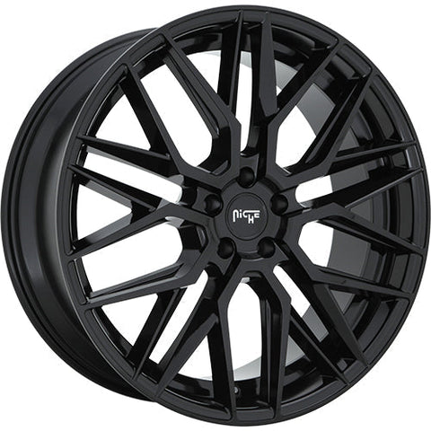 Niche Wheels Gamma Gloss Black 20x9 | 5x120 (M224209011+35)