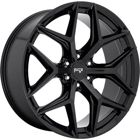 Niche Wheels Vice SUV Gloss Black 24x10 | 6x135 (M231240089+30)