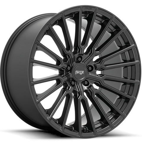 Niche Wheels Premio Matte Black 22x10 | 5x120 (M250220021+30R)