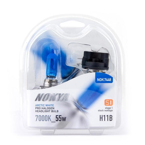 Nokya H11B: Nokya Pro Halogen 55w - DOT Clear / Pair (NOK7848)