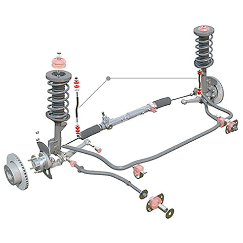 Nolathane Front Sway Bar Link Kit | 2004 Pontiac GTO (REV006.0062)