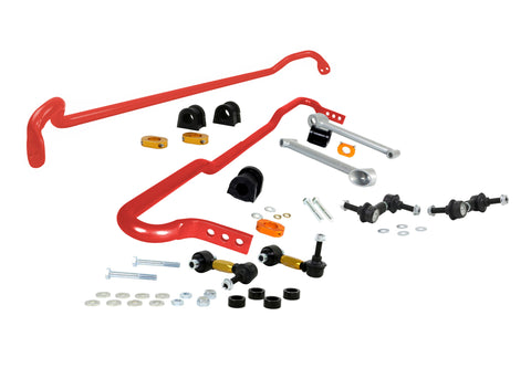 Nolathane Front And Rear Sway Bar - Vehicle Kit | 2008-2014 Subaru WRX/STI (REV013.0002)