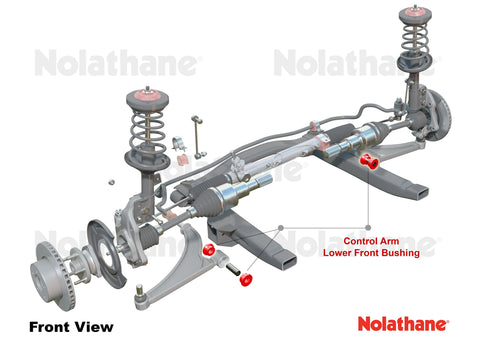 Nolathane Front Control Arm - Lower Inner Front Bushing Kit  (REV028.0024)