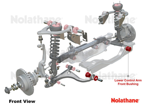 Nolathane Front Control Arm - Lower Inner Front Bushing Kit | 1990-1999 Mazda Miata (REV028.0040)
