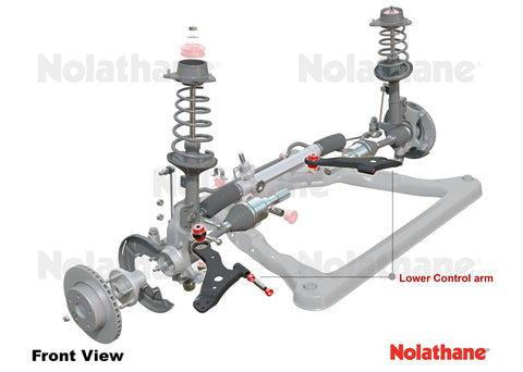 Nolathane Front Control Arm - Lower Arm | 2015-2021 Audi S3, 2015-2021 Volkswagen GTI, and 2016-2021 Volkswagen Golf R (REV029.0200)