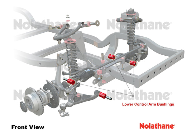 Nolathane Rear Control Arm - Lower Inner Bushing Kit (REV034.0056