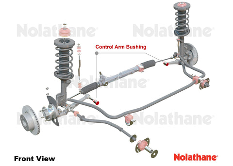 Nolathane Front Control Arm - Lower Inner Bushing Kit | 1985-1989 Toyota MR2 Supercharged (REV034.0088)