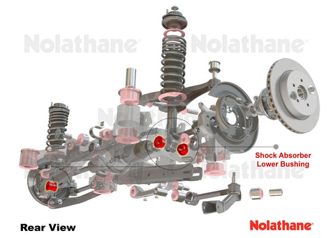 Nolathane Rear Control Arm - Lower Rear Outer Bushing Kit | 2004 Acura TSX (REV052.0024)