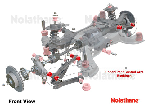 Nolathane Rear Control Arm - Upper Front Bushing Kit | 2006-2013 BMW 3-Series and 2008-2013 BMW 1-Series (REV054.0008)