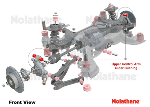 Nolathane Rear Control Arm - Upper Rear Outer Bushing Kit | 2006-2013 BMW 3-Series and 2008-2013 BMW 1-Series (REV062.0012)