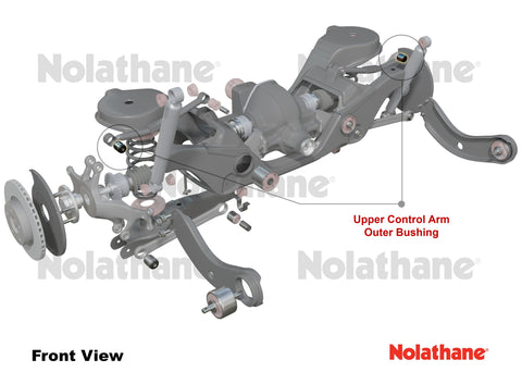 Nolathane Rear Control Arm - Upper Outer Bushing Kit | 2015-2019 Volkswagen GTI/Golf R (REV062.0038)