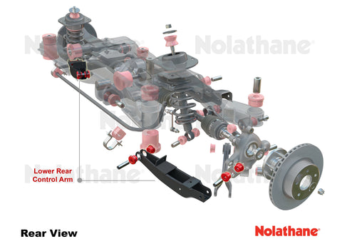 Nolathane Rear Toe Arm - Inner Bushing Kit | 2012-2019 BMW 3-Series, 2014-2021 BMW 2-Series, and 2014 BMW 4-Series (REV072.0008)