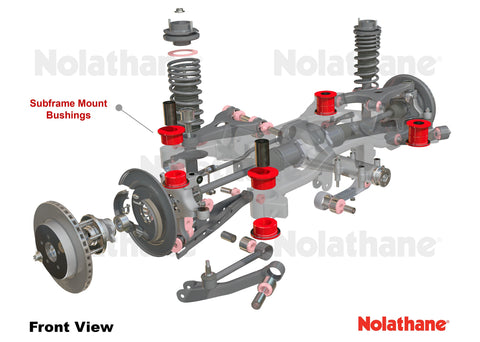 Nolathane Rear Subframe - Mount Bushing Kit | 2013-2021 Subaru BRZ/Scion FR-S/Toyota 86 (REV094.0020)