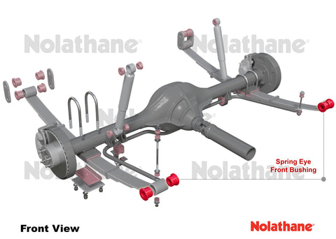 Nolathane Rear Spring - Eye Rear Bushing Kit  (REV164.0046)