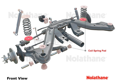 Nolathane Rear Spring - Pad Lower Bushing Kit | 2004 Pontiac GTO (REV170.0012)