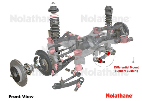 Nolathane Rear Differential - Mount Front Bushing Kit | 1998-2007 BMW 3-Series, and 2003-2009 BMW Z4 (REV200.0024)